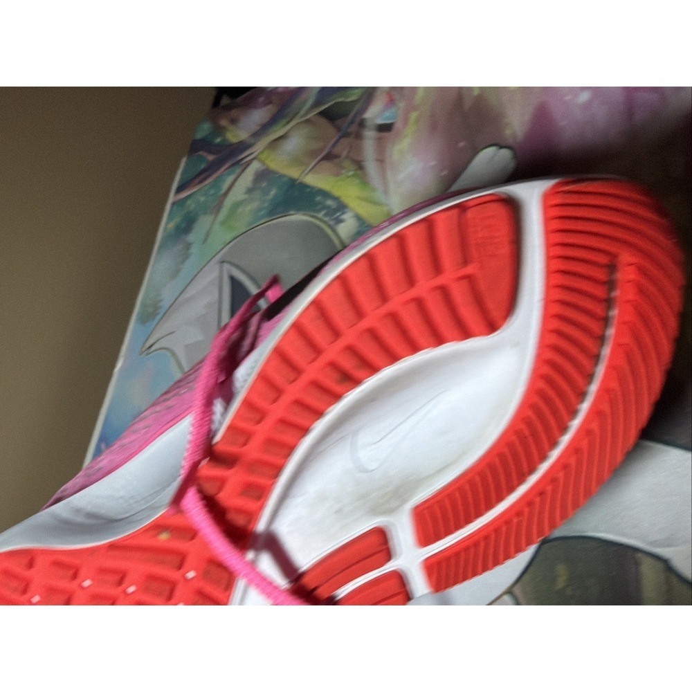 Nike Air Zoom Pegasus 37 Womens size 11 Running Shoes Pink Orange - Picture 13 of 15